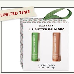 Brand New in Box Trader Joe’s Chocolate Berry Lip Mask Duo
